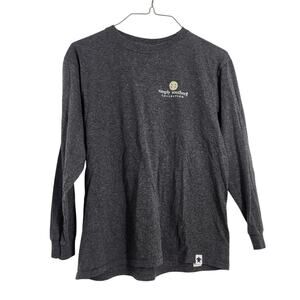 Simply Southern Gray Long Sleeve Top Youth Size Large L